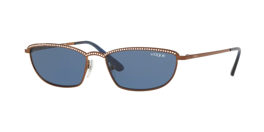 Vogue TAURA VO4139SB Pillow Sunglasses  507480-COPPER 54-16-135 - Color Map bronze/copper