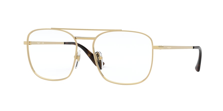 Vogue 23RD STREET VO4140M Square Eyeglasses  280-GOLD 53-16-135 - Color Map gold