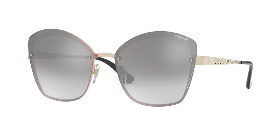 Vogue VO4141S Butterfly Sunglasses  848/6V-PALE GOLD 58-16-140 - Color Map gold