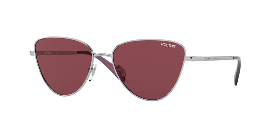 Vogue VO4145SB Phantos Sunglasses  323/69-SILVER 54-16-135 - Color Map silver