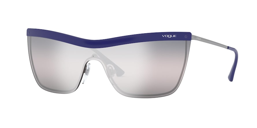 Vogue VO4149S Cat Eye Sunglasses  548/6G-BLUE/GUNMETAL 39-139-142 - Color Map gunmetal