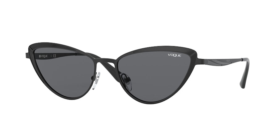 Vogue VO4152S Cat Eye Sunglasses  352/87-BLACK/MATTE BLACK 54-17-135 - Color Map black