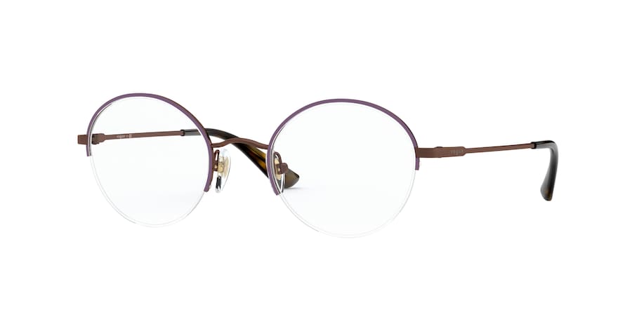Vogue VO4162 Oval Eyeglasses  5115-COPPER/VIOLET 49-21-135 - Color Map bronze/copper