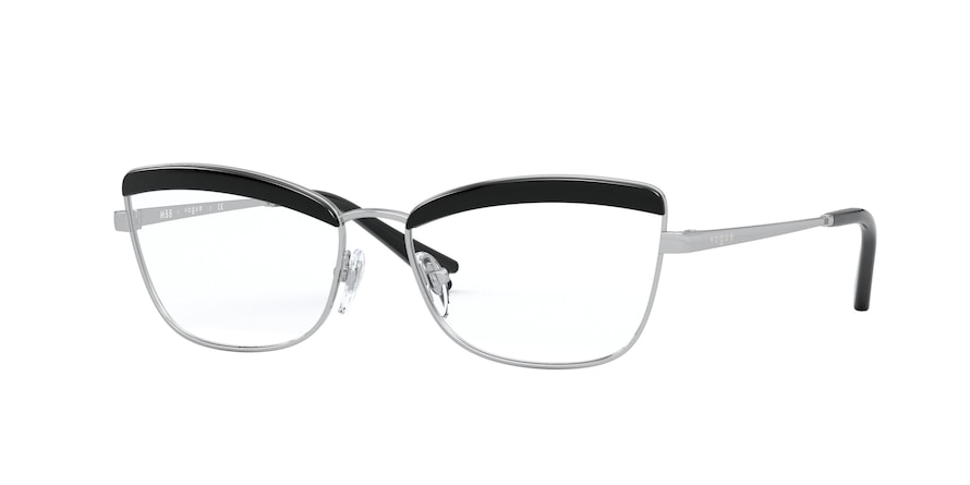 Vogue VO4164 Butterfly Eyeglasses  323-SILVER 53-15-135 - Color Map silver