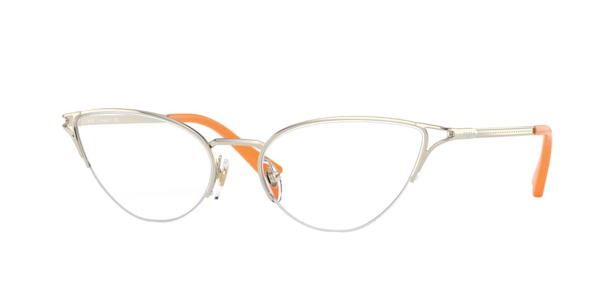 Vogue VO4168 Cat Eye Eyeglasses  5124-PALE GOLD 54-17-130 - Color Map gold