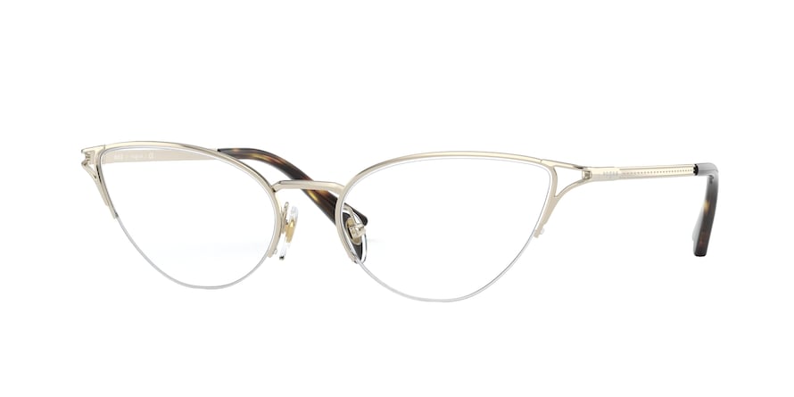 Vogue VO4168 Cat Eye Eyeglasses  848-PALE GOLD 54-17-130 - Color Map gold