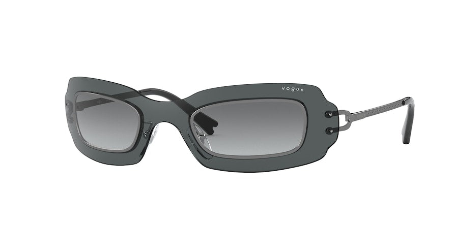 Vogue VO4169S Pillow Sunglasses  548/11-GUNMETAL 33-133-120 - Color Map gunmetal