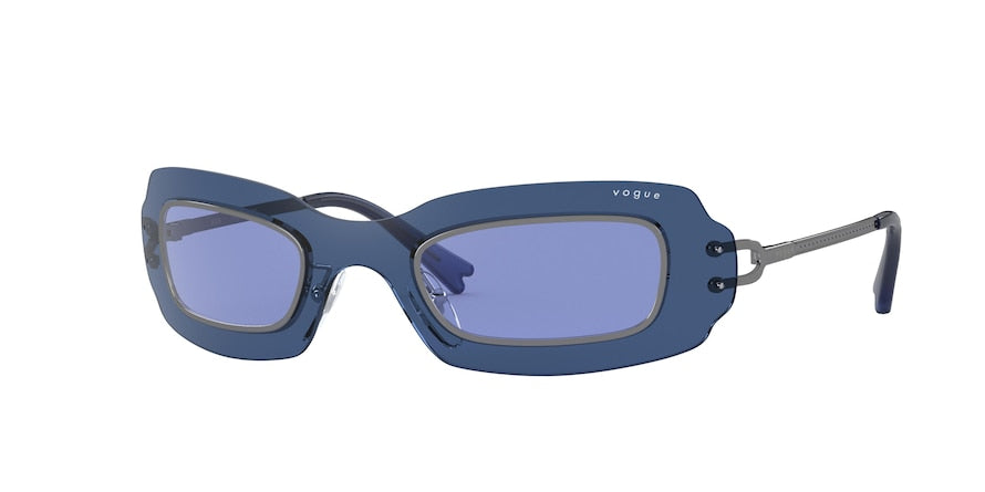 Vogue VO4169S Pillow Sunglasses  548/76-GUNMETAL 33-133-120 - Color Map gunmetal