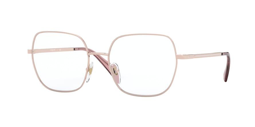 Vogue VO4181B Square Eyeglasses  5126-MILKY PINK 53-17-135 - Color Map pink