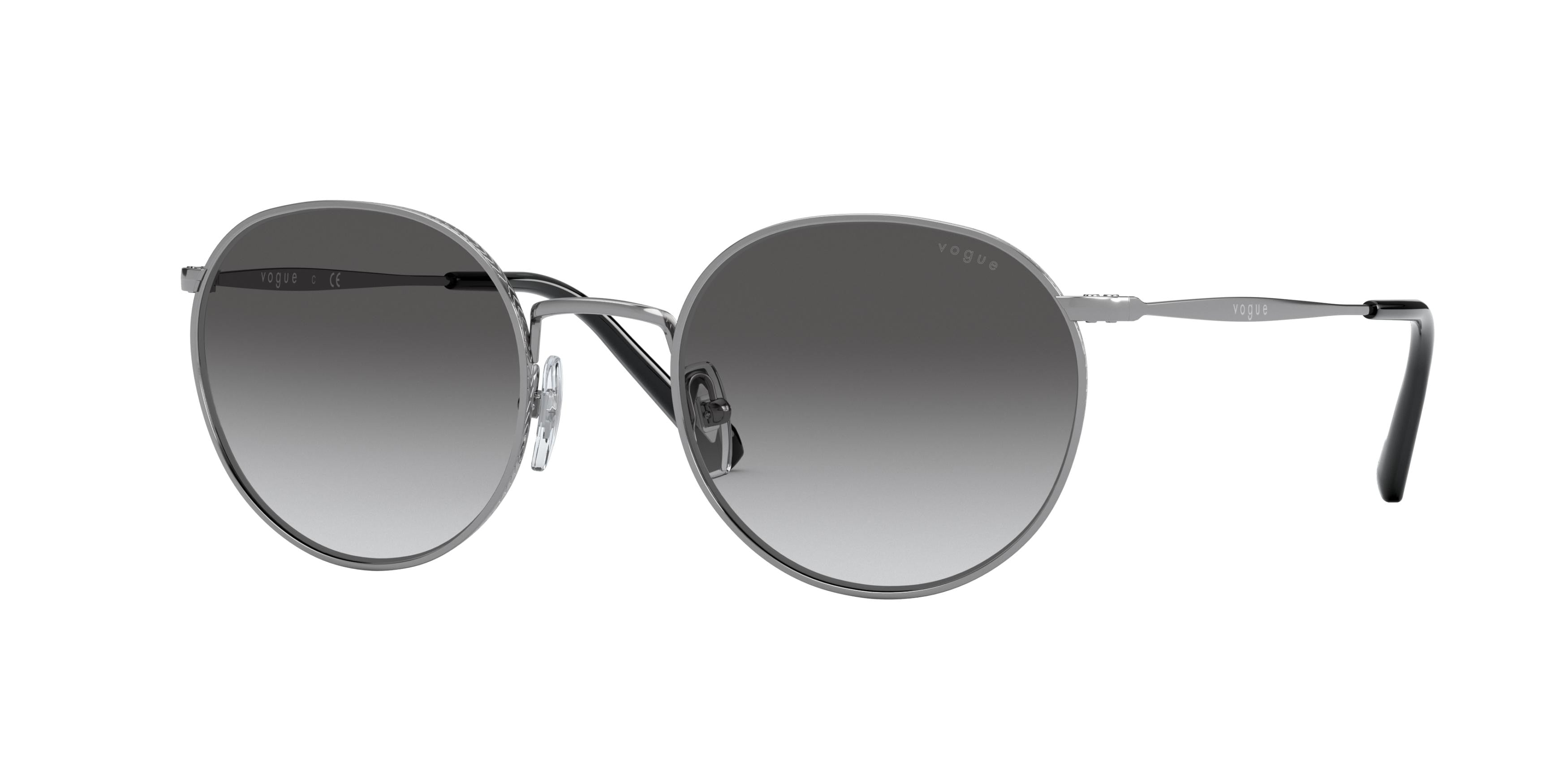 Vogue VO4182S Phantos Sunglasses  548/11-Gunmetal 51-145-21 - Color Map Grey