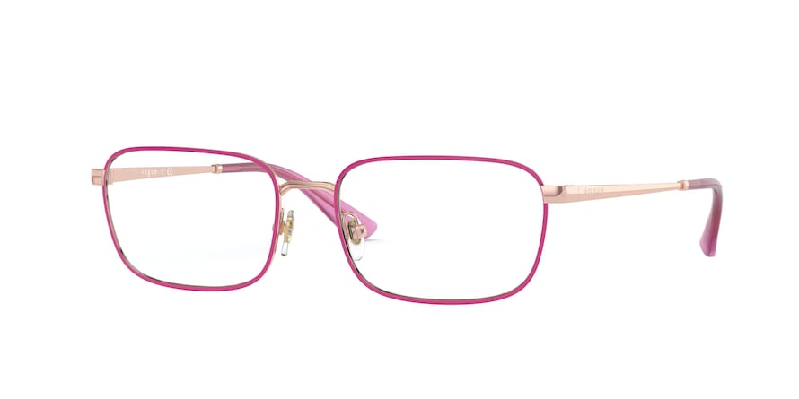 Vogue VO4191 Pillow Eyeglasses  5075-TOP FUXIA/ROSE GOLD 52-16-135 - Color Map pink