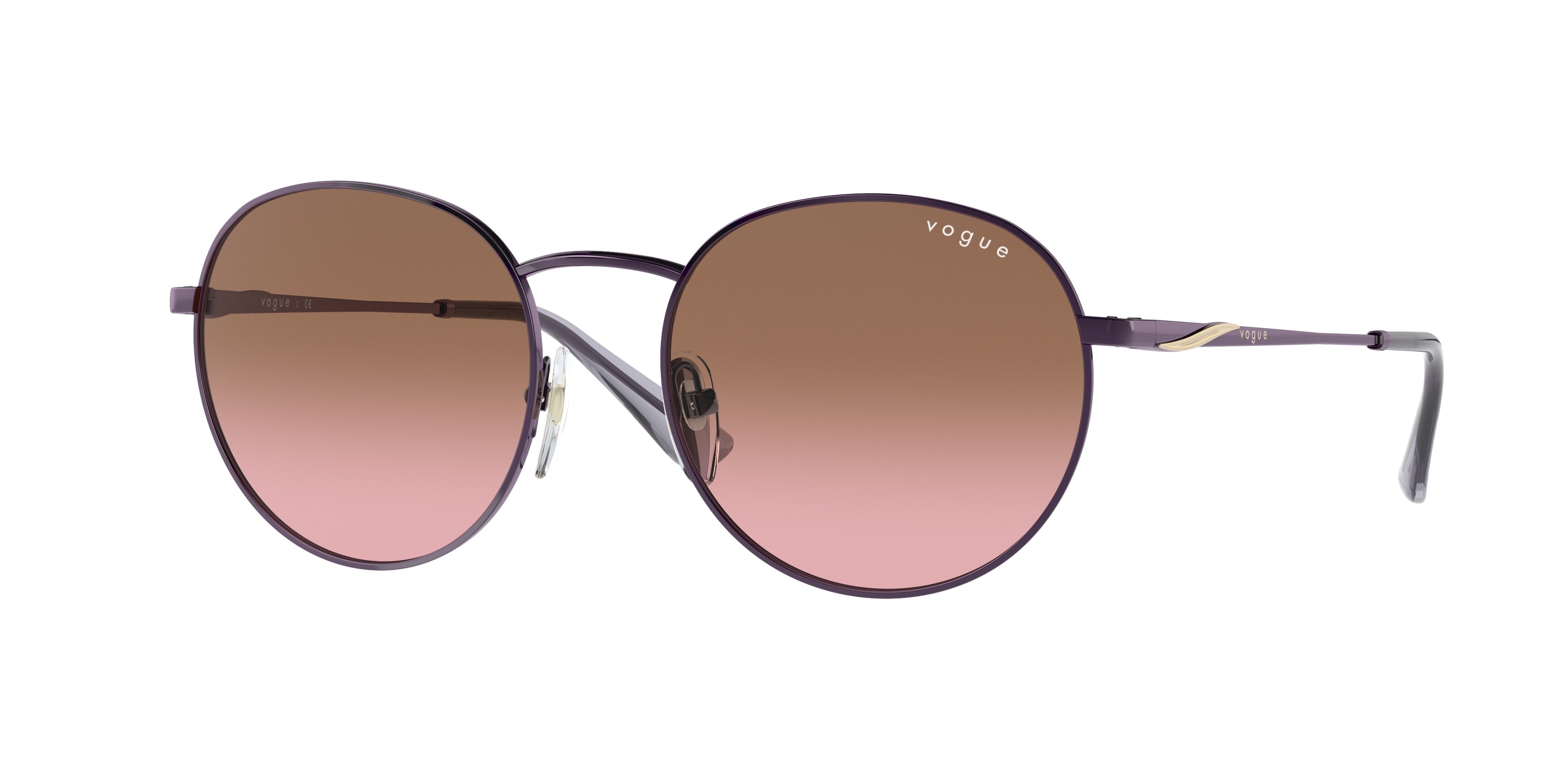 Vogue VO4206S Pillow Sunglasses  514914-Lilac 53-140-19 - Color Map Pink