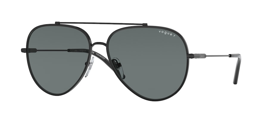 Vogue VO4212S Pilot Sunglasses  352/81-BLACK 59-14-140 - Color Map black
