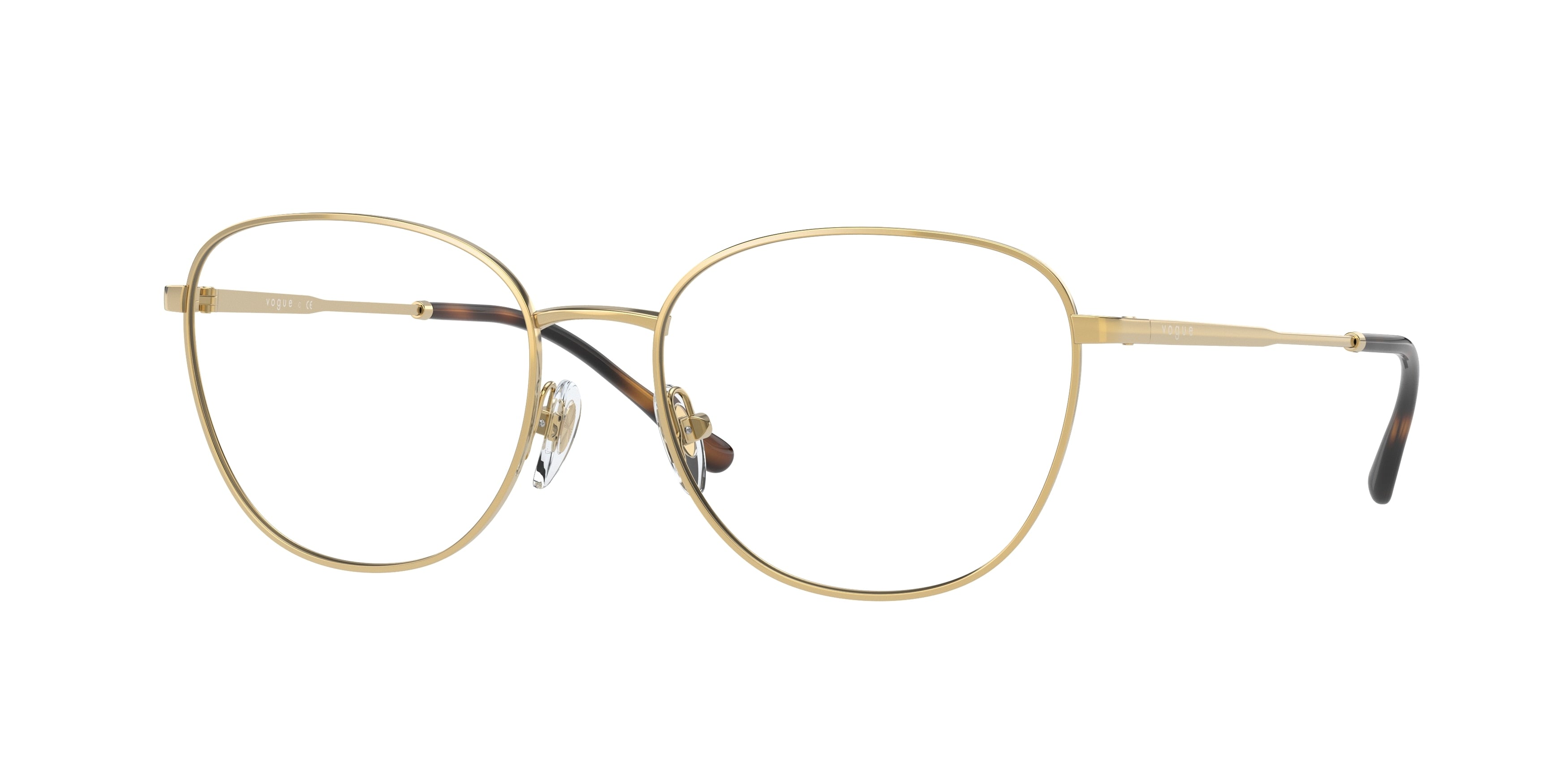 Vogue VO4231 Butterfly Eyeglasses  280-Gold 53-135-17 - Color Map Gold