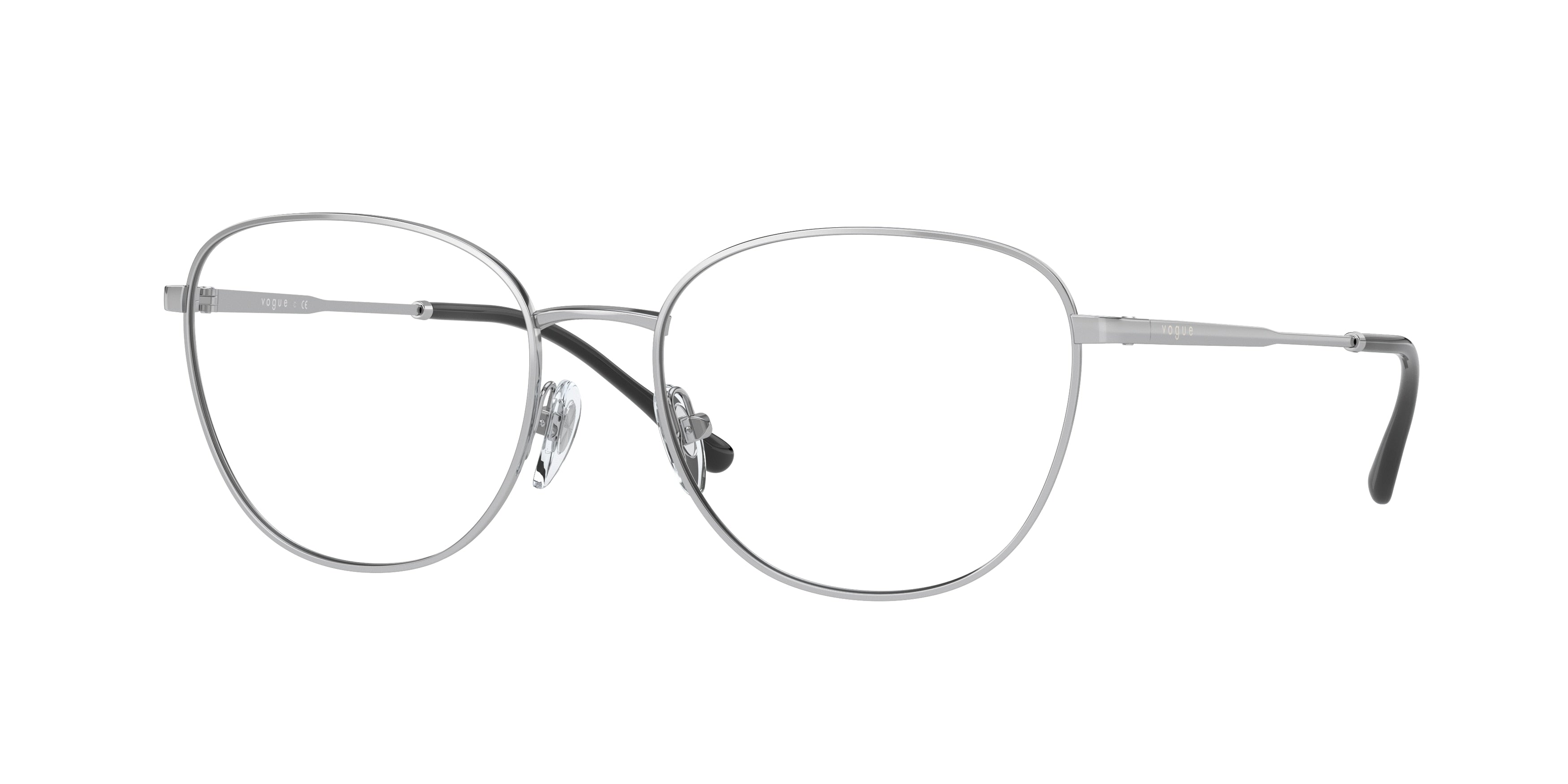 Vogue VO4231 Butterfly Eyeglasses  323-Silver 53-135-17 - Color Map Silver