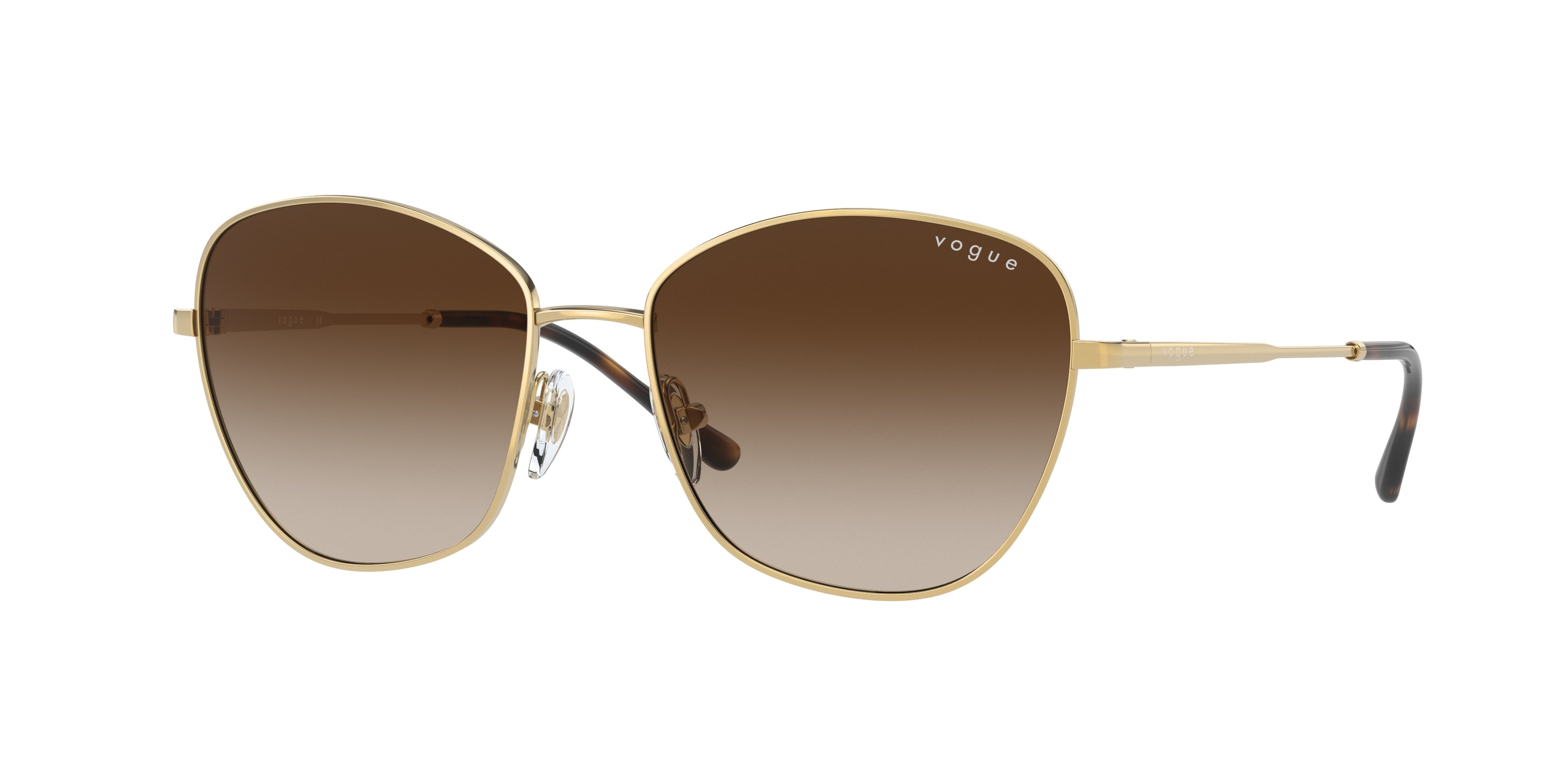 Vogue VO4232S Butterfly Sunglasses  280/13-Gold 53-135-16 - Color Map Gold