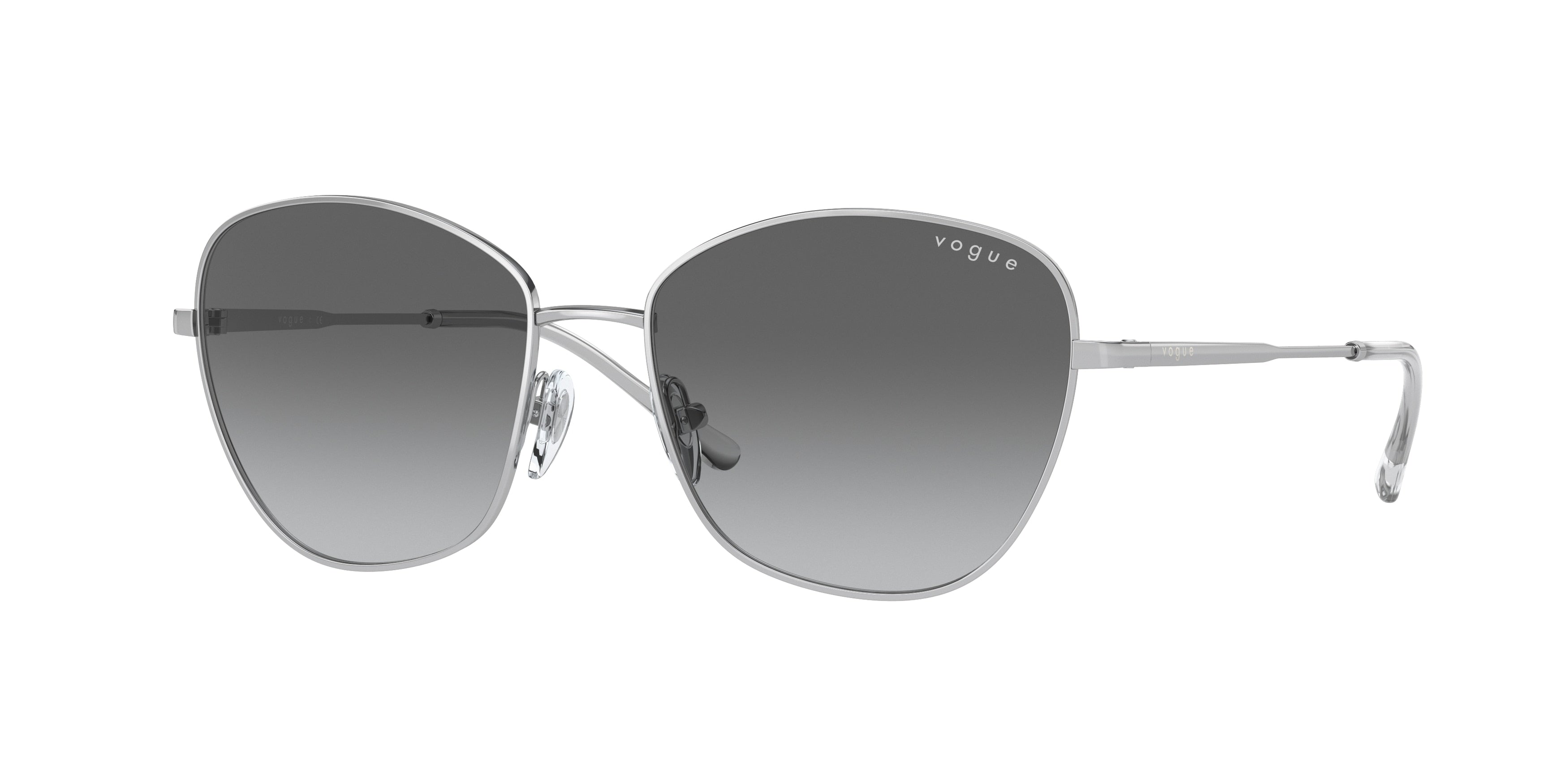 Vogue VO4232S Butterfly Sunglasses  323/11-Silver 53-135-16 - Color Map Silver