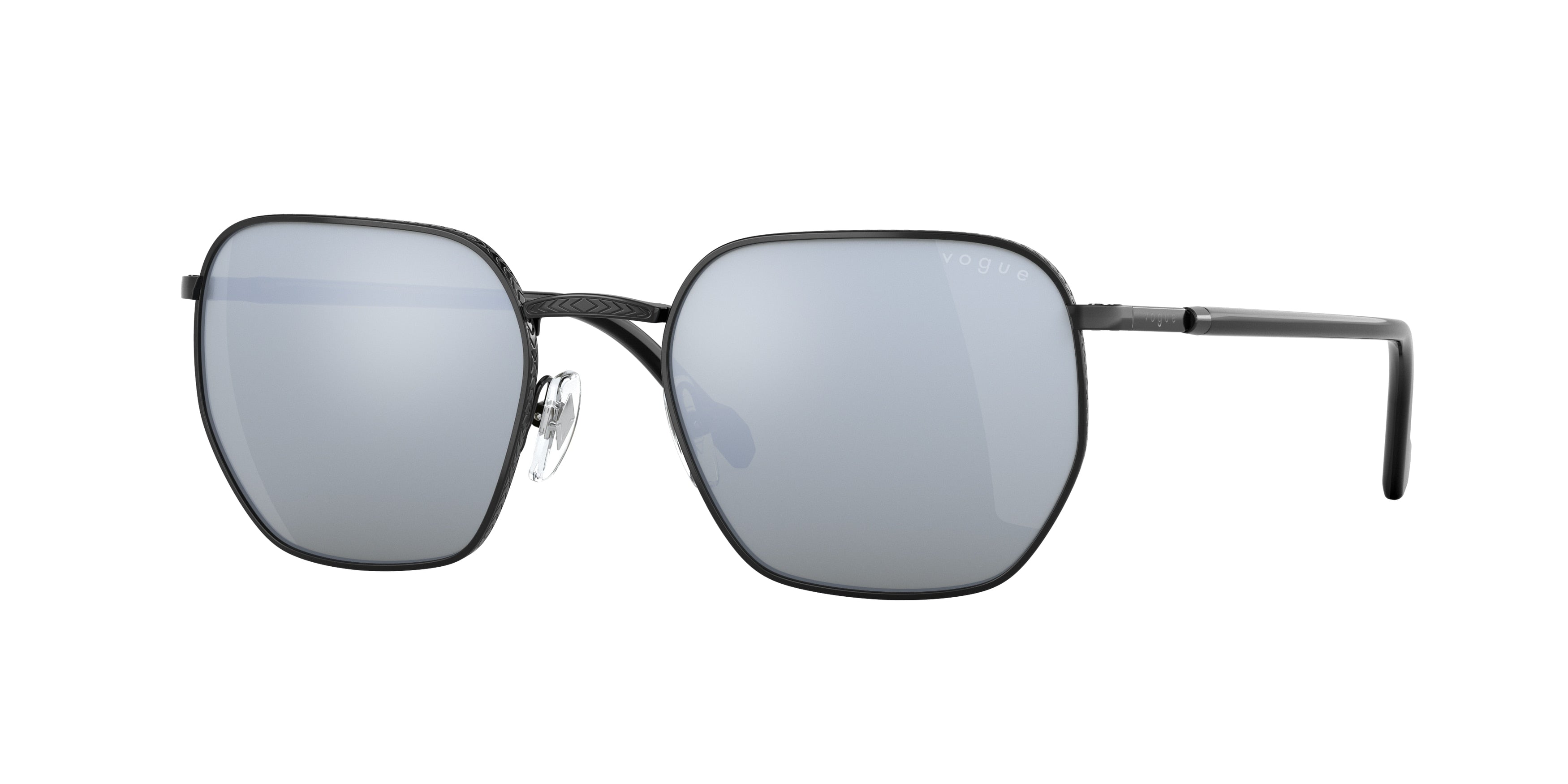 Vogue VO4257S Irregular Sunglasses  352/30-Black 52-145-19 - Color Map Black