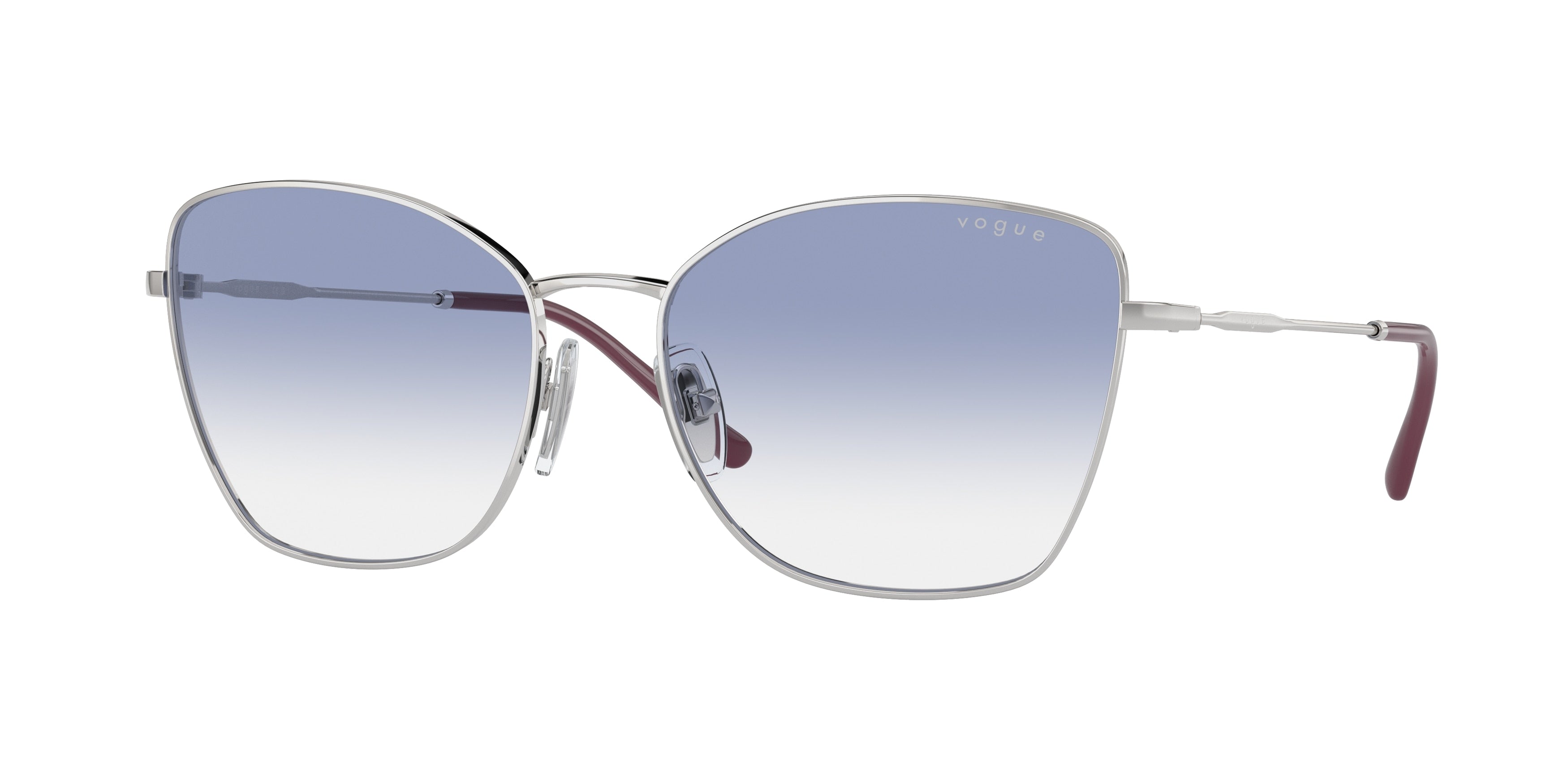Vogue VO4279S Butterfly Sunglasses  323/19-Silver 58-140-17 - Color Map Silver