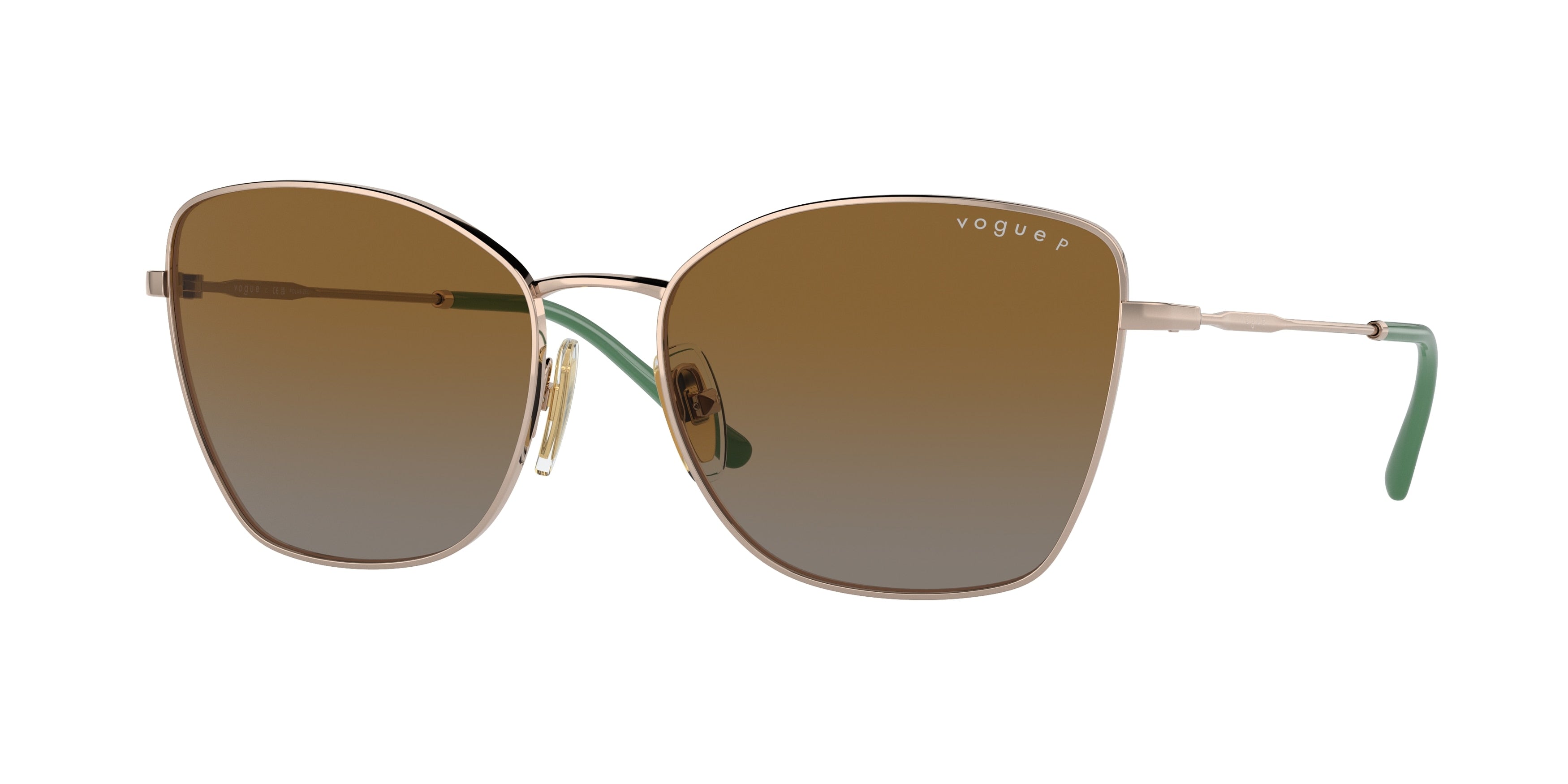 Vogue VO4279S Butterfly Sunglasses  5186T5-Light Brown 58-140-17 - Color Map Brown