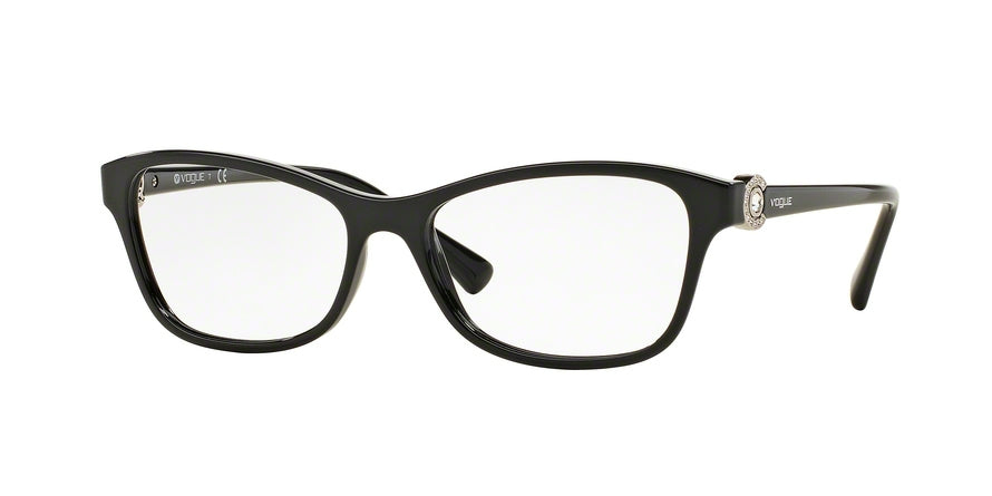 Vogue VO5002B Butterfly Eyeglasses  W44-BLACK 54-16-135 - Color Map black