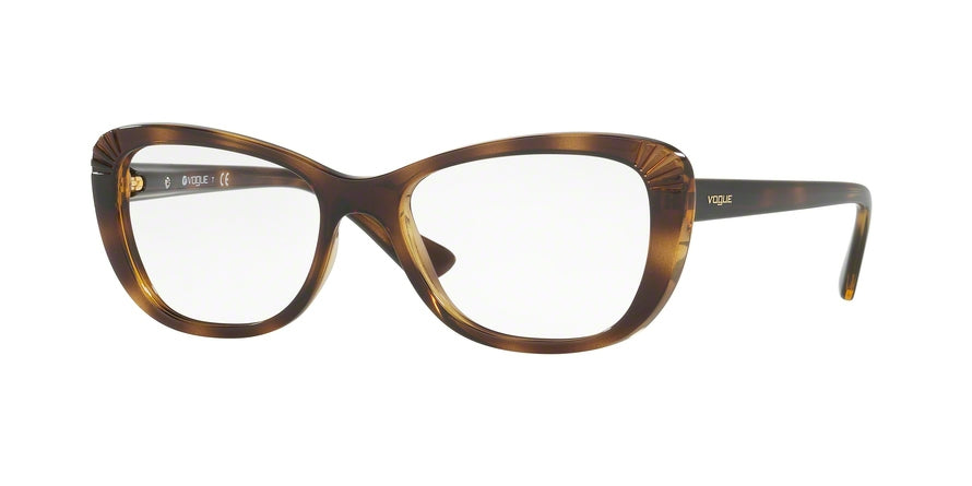 Vogue VO5049 Butterfly Eyeglasses  W656-DARK HAVANA 54-17-135 - Color Map havana