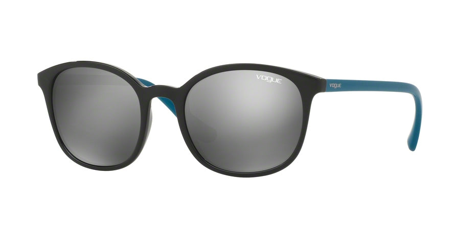 Vogue VO5051SF Square Sunglasses  W44/6G-BLACK 52-18-140 - Color Map black