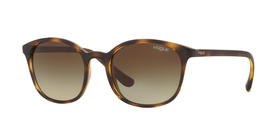 Vogue VO5051SF Square Sunglasses  W65613-DARK HAVANA 52-18-140 - Color Map havana