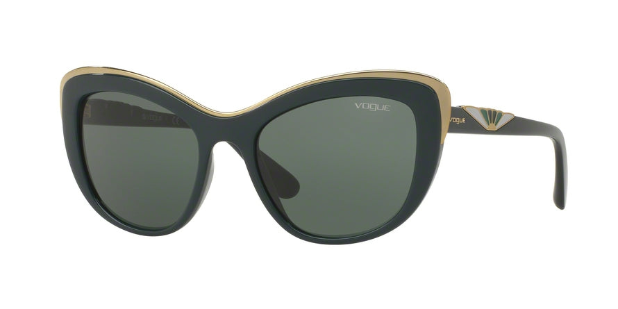 Vogue VO5054S Cat Eye Sunglasses  241771-GREEN 53-18-140 - Color Map green