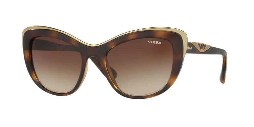 Vogue VO5054S Cat Eye Sunglasses  W65613-HAVANA 53-18-140 - Color Map havana