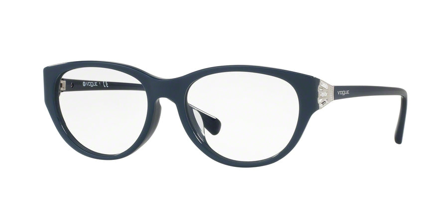 Vogue VO5058BF Cat Eye Eyeglasses  2446-BLUE 54-17-135 - Color Map blue