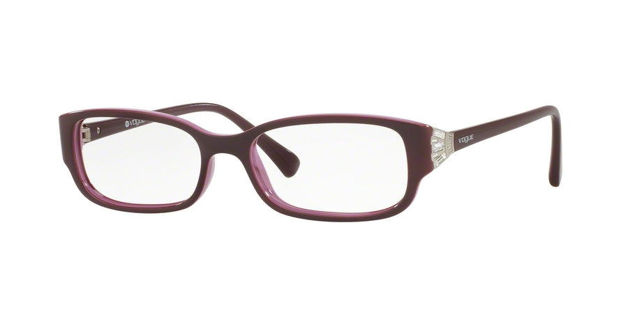 Vogue VO5059B Rectangle Eyeglasses  2321-TOP VIOLET/PINK 50-16-135 - Color Map purple/reddish