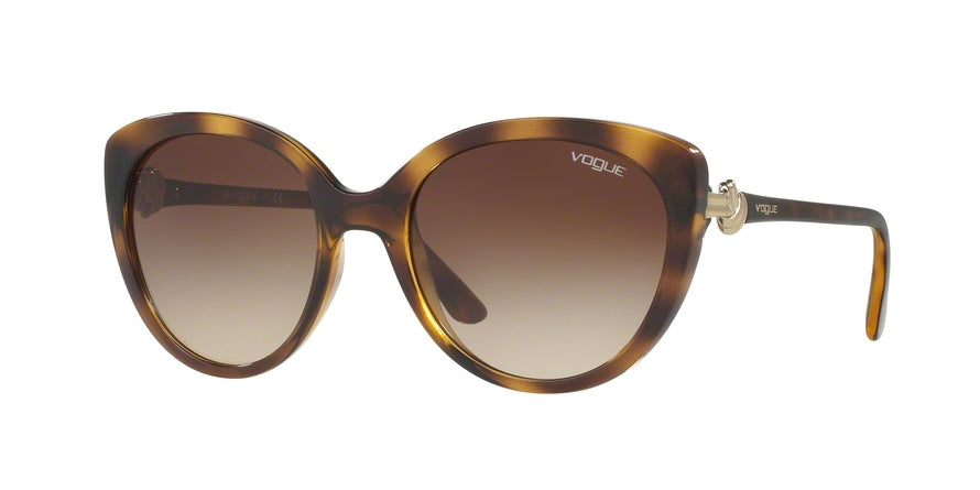 Vogue VO5060S Phantos Sunglasses  W65613-HAVANA 53-19-135 - Color Map havana