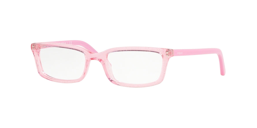 Vogue VO5081 Square Eyeglasses  2741-GLITTER PINK 47-16-125 - Color Map pink