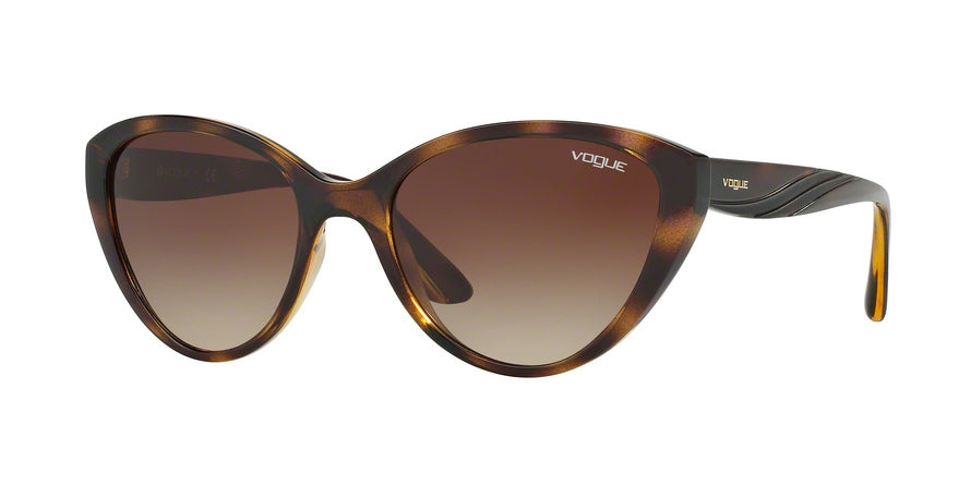 Vogue VO5105S Cat Eye Sunglasses  W65613-HAVANA 55-19-140 - Color Map havana