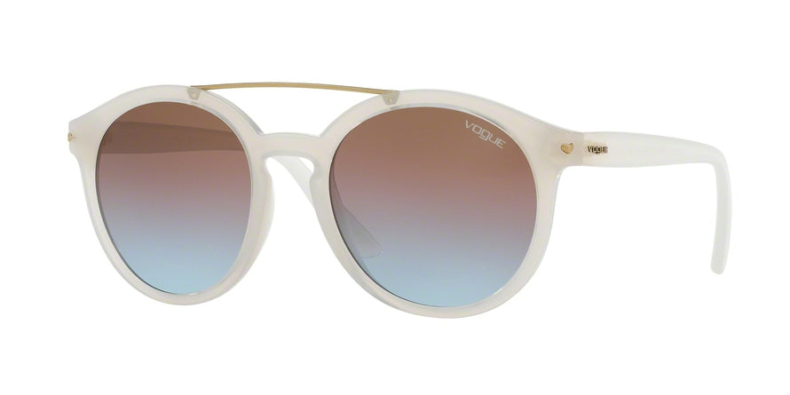 Vogue VO5133SF Phantos Sunglasses  253248-OPAL ICE 55-19-140 - Color Map clear