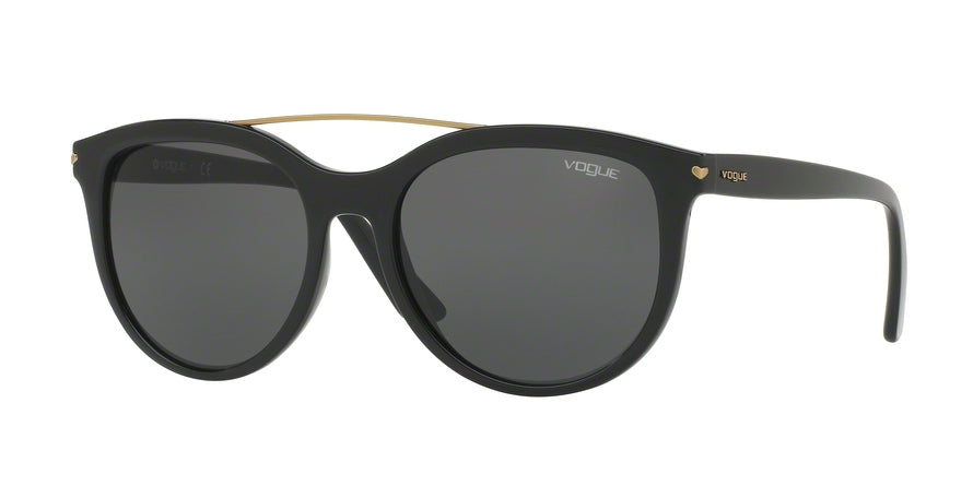 Vogue VO5134SF Phantos Sunglasses  W44/87-BLACK 57-18-140 - Color Map black