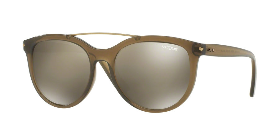 Vogue VO5134S Phantos Sunglasses  25305A-OPAL OLIVE GREEN 55-18-140 - Color Map green