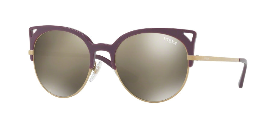 Vogue VO5137S Round Sunglasses  25395A-VIOLET 55-19-135 - Color Map violet