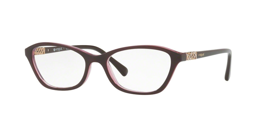 Vogue VO5139B Cat Eye Eyeglasses  1941-TOP BROWN/PINK 52-17-140 - Color Map brown