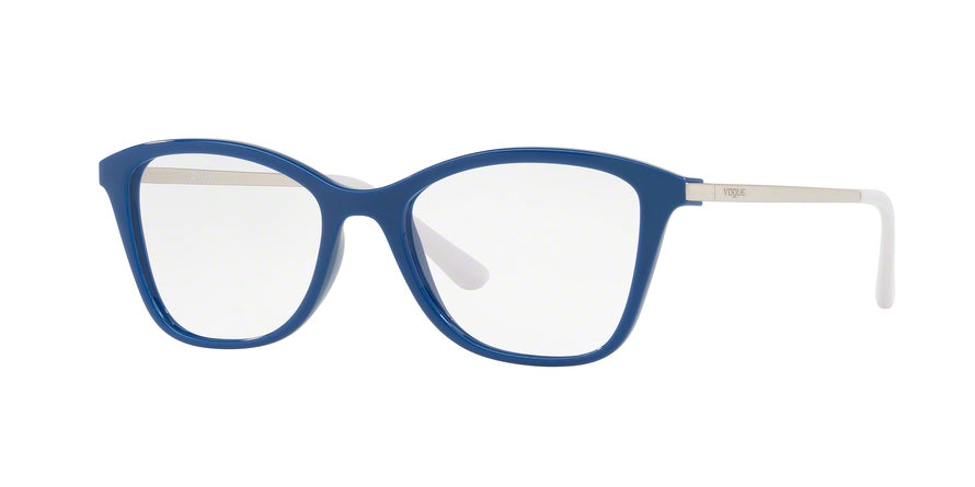 Vogue VO5152 Cat Eye Eyeglasses  2593-BLUE 52-17-140 - Color Map blue