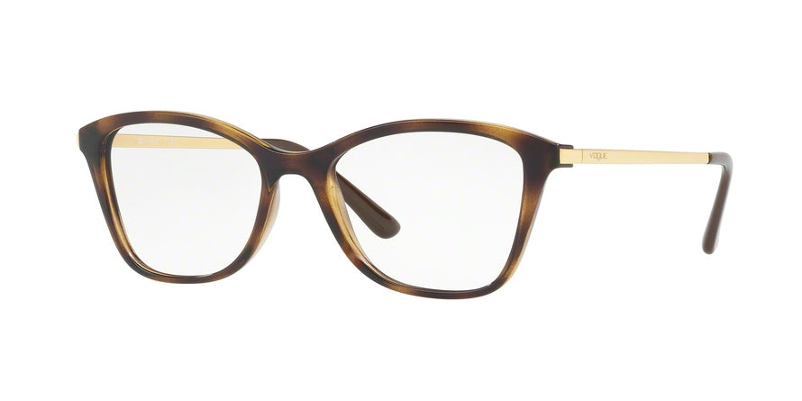 Vogue VO5152 Cat Eye Eyeglasses  W656-DARK HAVANA 52-17-140 - Color Map havana