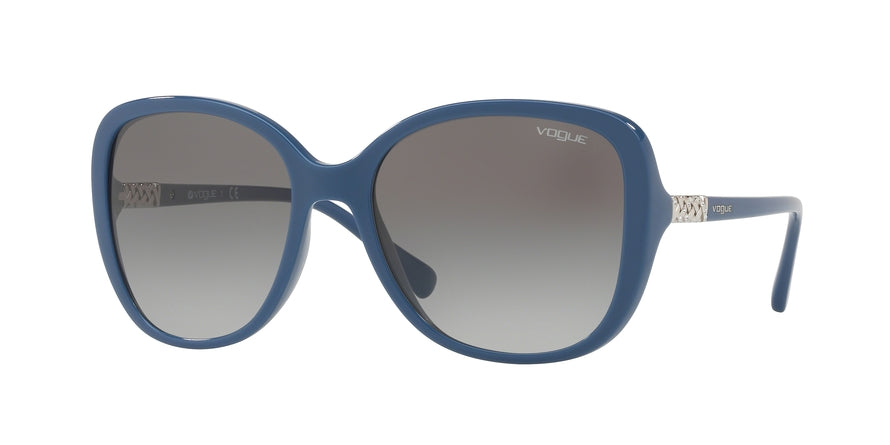 Vogue VO5154SB Pillow Sunglasses  241611-BLUETTE 56-18-135 - Color Map blue