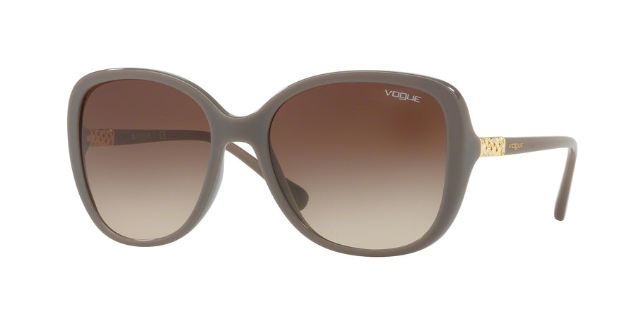 Vogue VO5154SB Pillow Sunglasses  259613-TURTLEDOVE 56-18-135 - Color Map light brown
