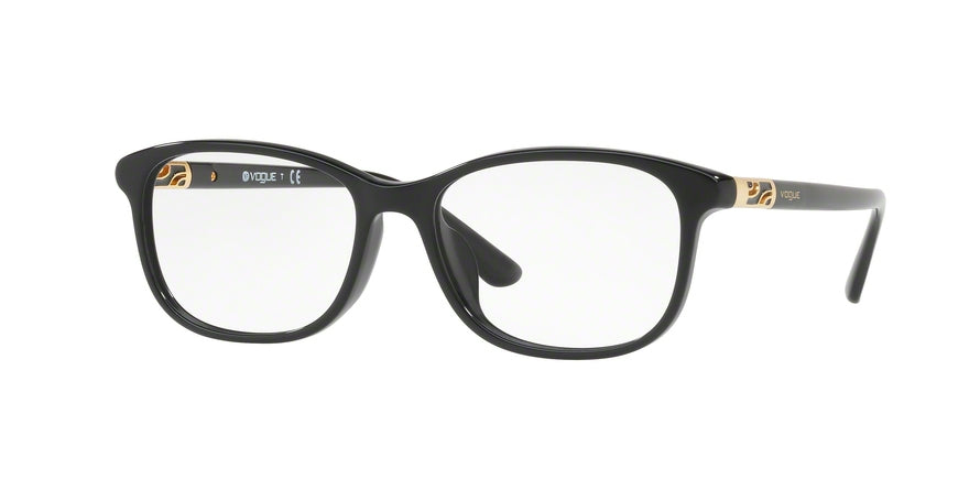 Vogue VO5163F Pillow Eyeglasses  W44-BLACK 53-16-140 - Color Map black