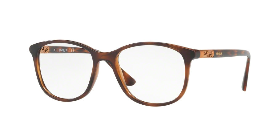 Vogue VO5168 Square Eyeglasses  2386-TOP DARK HAVANA/LIGHT BROWN 52-17-140 - Color Map havana