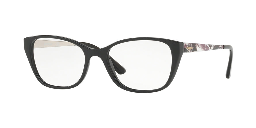 Vogue VO5190F Cat Eye Eyeglasses  W44-BLACK 55-16-135 - Color Map black