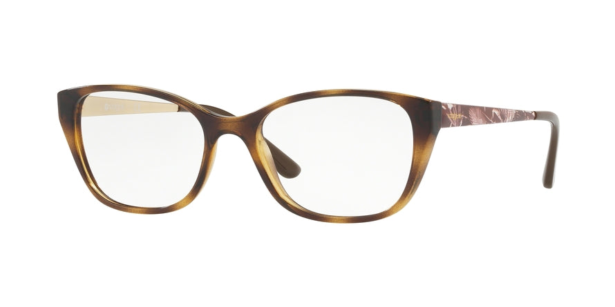 Vogue VO5190 Cat Eye Eyeglasses  W656-DARK HAVANA 52-17-140 - Color Map havana