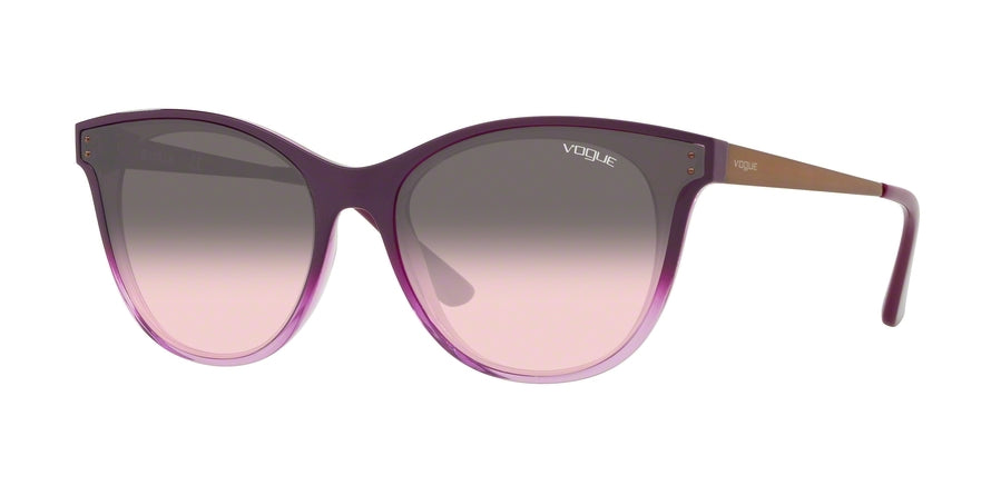 Vogue VO5205S Butterfly Sunglasses  2646H9-TRANSP VIOLET GRADIENT VIOLET 62-17-140 - Color Map violet