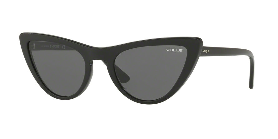 Vogue VO5211SF Cat Eye Sunglasses  W44/87-BLACK 54-20-140 - Color Map black